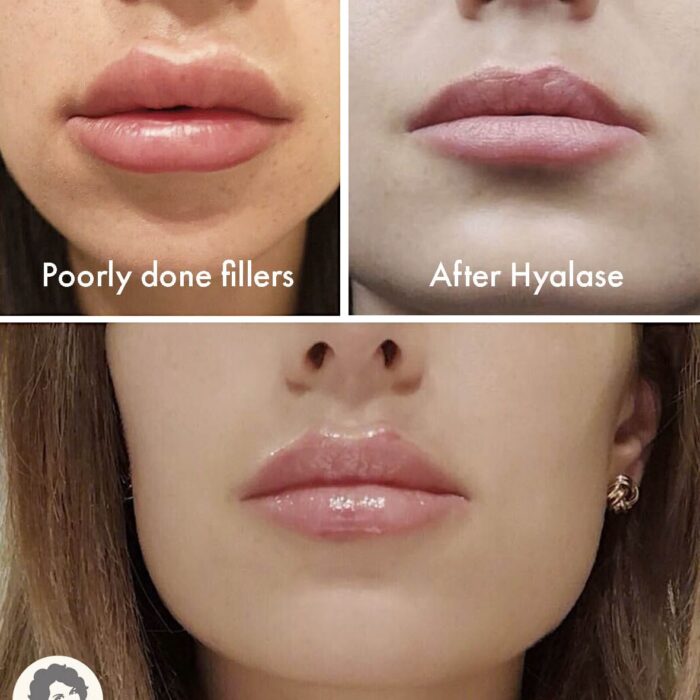 hyalase before after