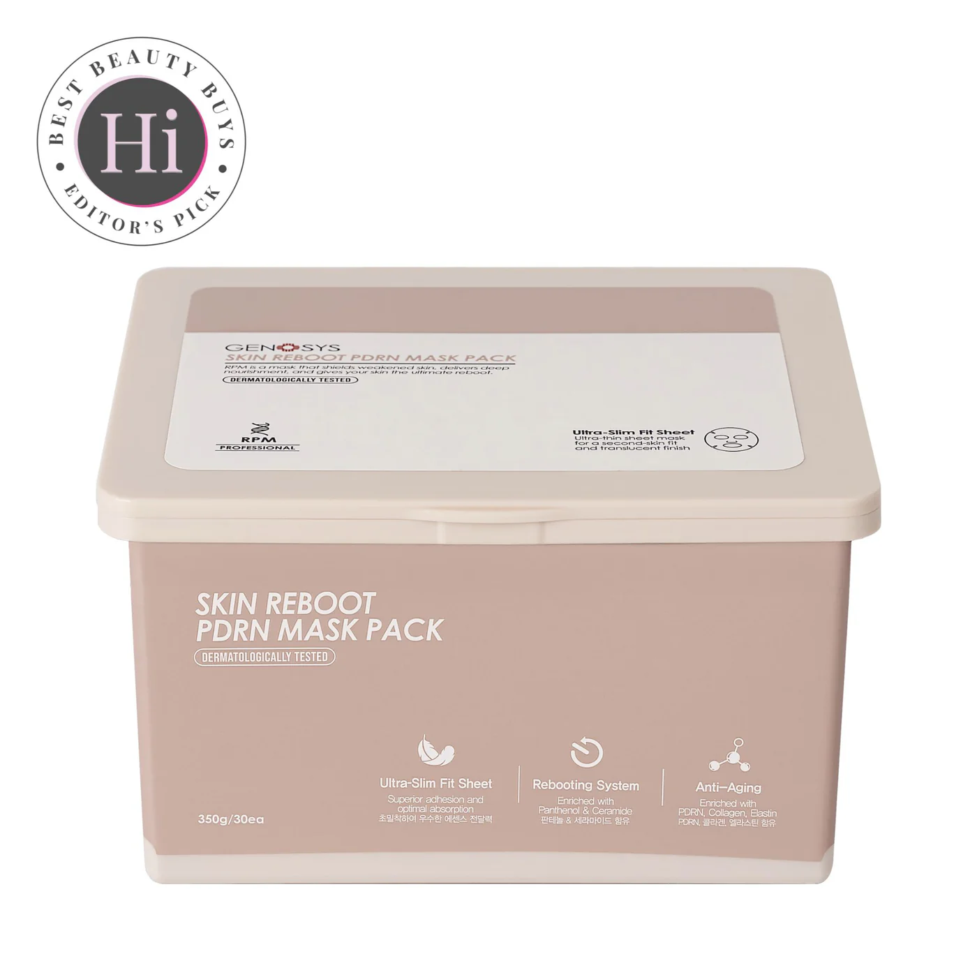 GENOSYS Skin reboot - PDRN Sheet Mask - Image 2